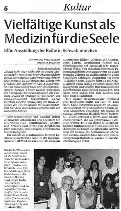 Vielfältige Kunst als Medizin für die Seele - Birgit Fuchs