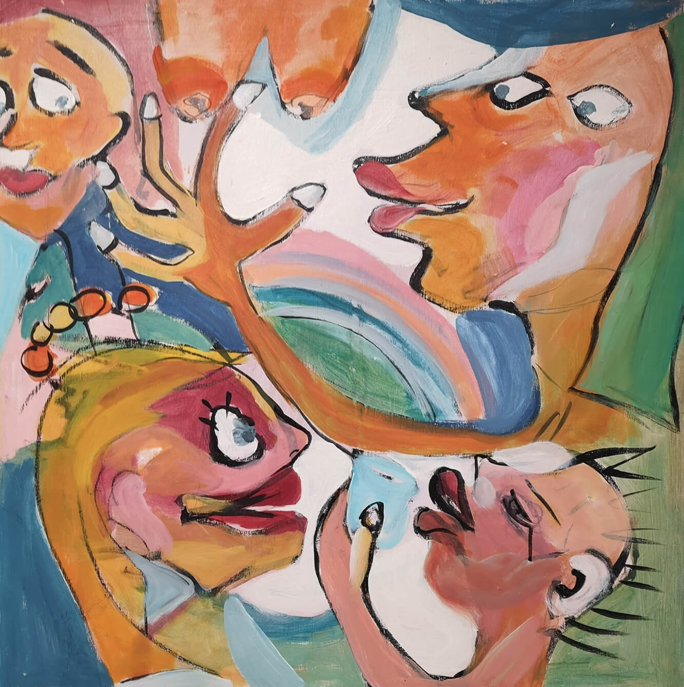 Birgit Fuchs - Acryl auf Holz